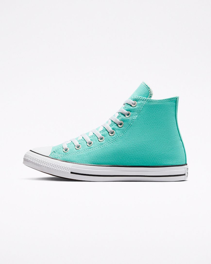 Dámské Boty Vysoké Converse Chuck Taylor All Star Seasonal Color Světle Tyrkysové | CZ XDJH68